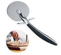 flintronic Pizza Cutter, Stainless Steel Pizza Wheel Slicer with Nylon Handle Kitchen Washable Professional for Baking Homemade Pizza, Bread Pies