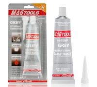 flintronic RTV Engine Sealant, 85ml Silicone Gasket Sealant, High Temperature Silicone Sealant, Oil Water Resistance Anti-Freeze Sealing for Automotive Motorbike Machine Equipment Repairing (Silver)