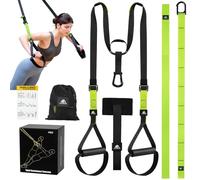 flintronic Sling Trainer Set, Suspension Trainer System, Suspension Trainer Home Gym Equipment with Adjustable Door Anchor, Professional Gym Fitness Training Straps for Indoor & Outdoor