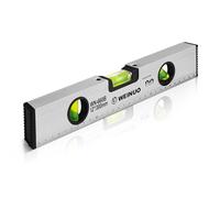 flintronic Spirit Level Magnetic, 300mm/12Inch Level Tool Aluminium Alloy, with 3 Bubble 45°,90°,180°, Shock Proof Torpedo Level, Lightweight Portable, for Measurement, Acceptance