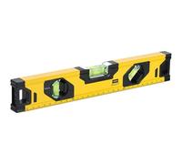 flintronic Spirit Level Magnetic, 300mm/12Inch Level Tool Aluminium Alloy, with 3 Bubble 45°,90°,180°, Shock Proof Torpedo Level, Lightweight Portable, for Measurement, Acceptance