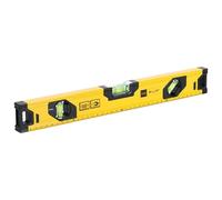 flintronic Spirit Level Magnetic, 400mm/16Inch Level Tool Aluminium Alloy, with 3 Bubble 45°,90°,180°, Shock Proof Torpedo Level, Lightweight Portable, for Measurement, Acceptance