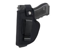 flintronic Tactical Belt Holster, Concealed Hanging Holsters，Waistband IWB OWB Holster Fits Right & Left Handed for Military Games Training Costume Cosplay, Black