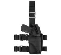 Flintronic Tactical Drop Leg Holster, Outdoor Leg Hanging Holster with Mag Pouch, Adjustable Legs Holsters Sets, Universal Right & Left Handed, for Military Games Training Costume Cosplay