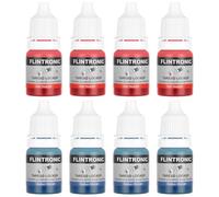 Flintronic Thread Lock Blue and Red, 8PCS 5ml Medium and High Strength Threadlocker, Locktight Threadlock Against Losening and Leakage, Lock and Seal Nuts, Bolts, Fasteners and Metals