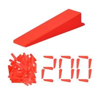 Flintronic Tile Leveling System, 200PCS Resuable Wedges, Tile Spacers, Resuable Tile Installation Tool for Stone and Floors