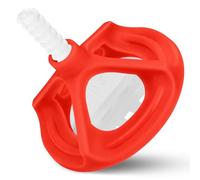 Flintronic Tile Leveling System 2mm, 100PCS Resuable Screw Hat with 200PCS 2mm Tile Leveling Spiral Base, Tile-Leveling-Clips Tile Installation Tool for Stone and Floors (Red)