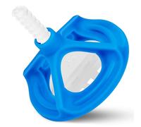 Flintronic Tile Leveling System 3mm, 100PCS Resuable Screw Hat with 200PCS 3mm Tile Leveling Spiral Base, Tile-Leveling-Clips Tile Installation Tool for Stone and Floors (Blue)