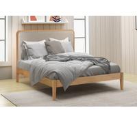 Flintshire Furniture Brynford Double 4Ft 6 Solid Oak Bed Frame