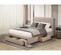 Flintshire Furniture Drury Kingsize 5Ft Linen Bed Frame With Drawers
