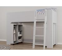 Flintshire Eden Mid Sleeper Grey, Grey