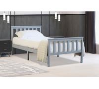Flintshire Furniture Marnel 3Ft Single Grey Bed Frame