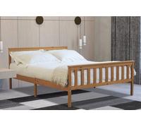 Flintshire Furniture Marnel 5Ft Kingsize Oak Bed Frame
