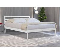 Flintshire Furniture Maxwell 4Ft 6 Double White Bed Frame
