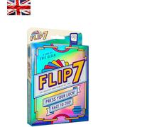 Flip 7 Card Game - Fast-Paced Fun for Ages 8+ | Perfect for Family Game Nights