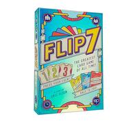 Flip 7, The Ultimate Blend of Press Your Luck and Strategy, Fast-Paced Addictive Card Game, Quick to Learn and Easy to Teach, Perfect for Game Nights, 3+ Players, Ages 8 & Up, 20 minutes Play Time