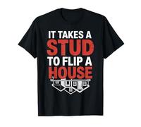 Flip A House Flipping Real Estate Agent House Flipper T-Shirt