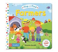 Flip and Find Farmers: a guess who/where flap book about farmers and their animals