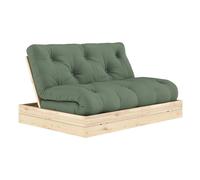 Flip bed Olive green 140x200