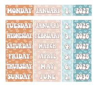 Flip Calendar for Classroom Groovy Flip Calendar Set Groovy Classroom Decoration for Whiteboard Classroom Teacher School Supplies