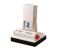 Flip Calendar Table Artwork Tabletop Ornament for Apartment Gift Living Room