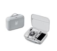 Flip Case For DJI Flip Fly More Combo Hard Case, PU Leather Portable Shoulder Bag, Waterproof Travel Box Can Storage RC2/RC-N3 Remote/7 Batteries/Charging Hub/65W Charger/Drone Accessories