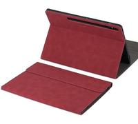 Flip Case for Galaxy Tab S6 Lite 10.4 inch 2024/2022/2020 (SM-P620/P625/P613/P619/P615/P610) with S Pen Holder, Smart Cover Compatible with Keyboard for Business, Wine Red