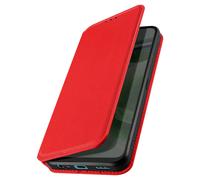 Flip Case for Oppo A9 2020 Magnetic Card Holder and Video Support Red