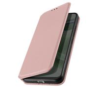 Flip Case for Oppo Find X2 Lite Magnetic Card Holder and Video Support Rose Gold