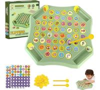 Flip Challenge Game, Memory Matching Game, Kids Memory, And Match,Flip Games Chess Board For Kids/Family Night, Interactive Educational Toy For Children(B)