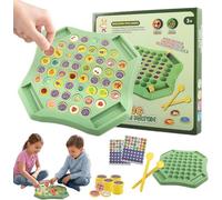 Flip Challenge Game, Memory Matching Game, Kids Memory, And Match,Flip Games Chess Board For Kids/Family Night, Interactive Educational Toy For Children(A)