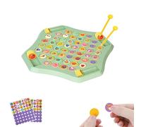 Flip Chess Memory Game Animal Fruit Memory Flip Chess Game Double Cartoon Flip Chess Fruit Flip Chess Board Game Party Travel Desktop Games (FRUIT)