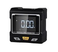 Flip-Cover Digital Inclinometer Three-Sided Magnetic Electronic Level