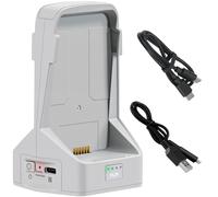 FLIP Drone Two-Way Battery Charging Hub for DJI FLIP Battery Charger, Recharge up to 2 Batteries SimultaFLIPusly, Power Adapter, Compact and Portable, Power Bank