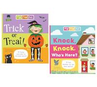 Flip Flap Fun Series By Sweet Cherry Publishing 2 Books Collection Set (Trick or Treat & Knock, Knock, Who's Here?)