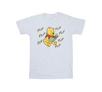 Flip Flip Flip Cotton T-Shirt Winnie the pooh White 9 Years