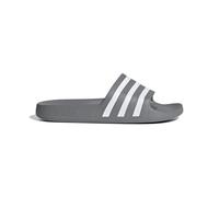 adidas Adilette Aqua Flip Flops Dark Grey White - 42