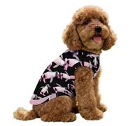 Flip Flop Penguins Dog Clothes Ice Silk Sleeveless Pet Vest Puppy Breathable Shirts for Small Dogs Cat L