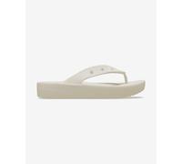 Flip Flops Crocs Classic Platform Flip light beige women's - 41-42