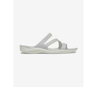 Flip flops Crocs Swiftwater white beige women's - 37-38