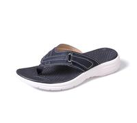 Flip Flops For Flat Feet Ladies,Orthopedic Flip Flops For Women With Arch Support Open Toe Lightweight Breathable Summer Slippers With Non-Slip Sole Soft Comfy Plantar Wide Fit House Slipper