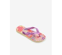 Boy's Havaianas Kids Flores Flip Flops - Cream - Size: 12K