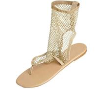 Flip Flops For Women Summer Sandals Large Size Flat Bottom Breathable Mesh Hot Thong Beach Wear Ladies Wide Fit Toe Post Gold Leather Shoes Holiday Silver Sketches White 4