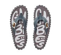 Gumbies Islander Flip-Flops | Unisex Classic Canvas Flip-Flops with Recycled Rubber Outsole & Cotton Footbed | Contoured, Lightweight & Everyday Comfortable - Urban Grey [EU 44]