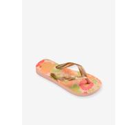 Flip-Flops, HAVAIANAS Kids Flowers golden beige