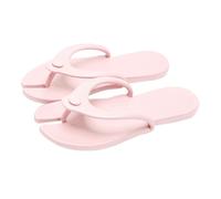 Flip Flops Men Women - Bathing Shoes Lightweight Folding Shoes Non-Slip Sandals Soft Bath Slippers Comfortable Beach Slippers Removable Slippers Packable Summer Sandals Beach Pool Slippers, Pink (pink