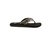 Quiksilver Monkey Abyss Flip Flops Black Green - 40