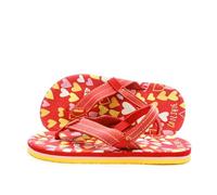 Flip Flops Red/Yellow Girl Cool Shoe Red 27.5fr