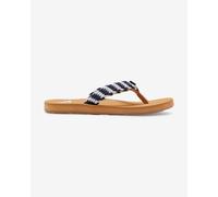 Flip-flops Roxy Porto Graphic beige white blue women - 38