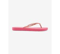 Roxy Viva Sparkle - Girls Pink Flip-Flops